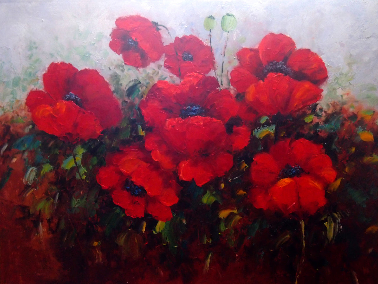 FL4819799 - 36"x48" Original Oil Painting