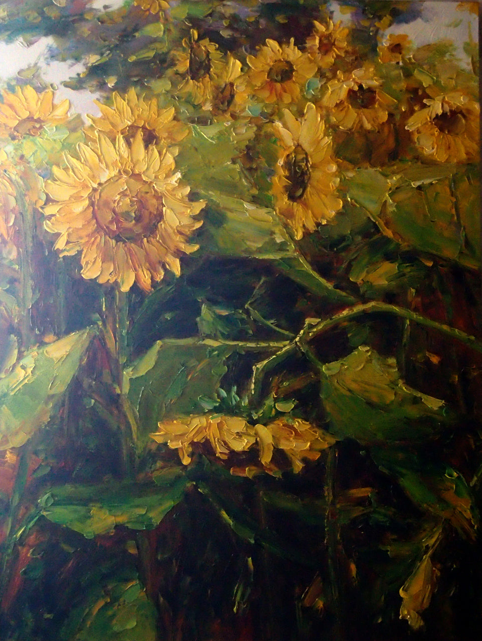 FL4820553 - 36"x48" Original Oil Painting