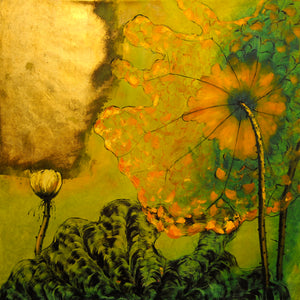 FL4914286 - 48"x48" Original Oil Painting