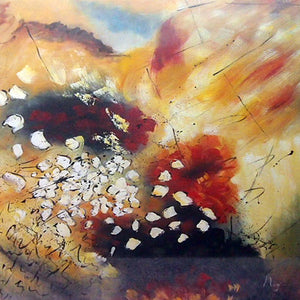 FL4918937 - 48"x48" Original Oil Painting