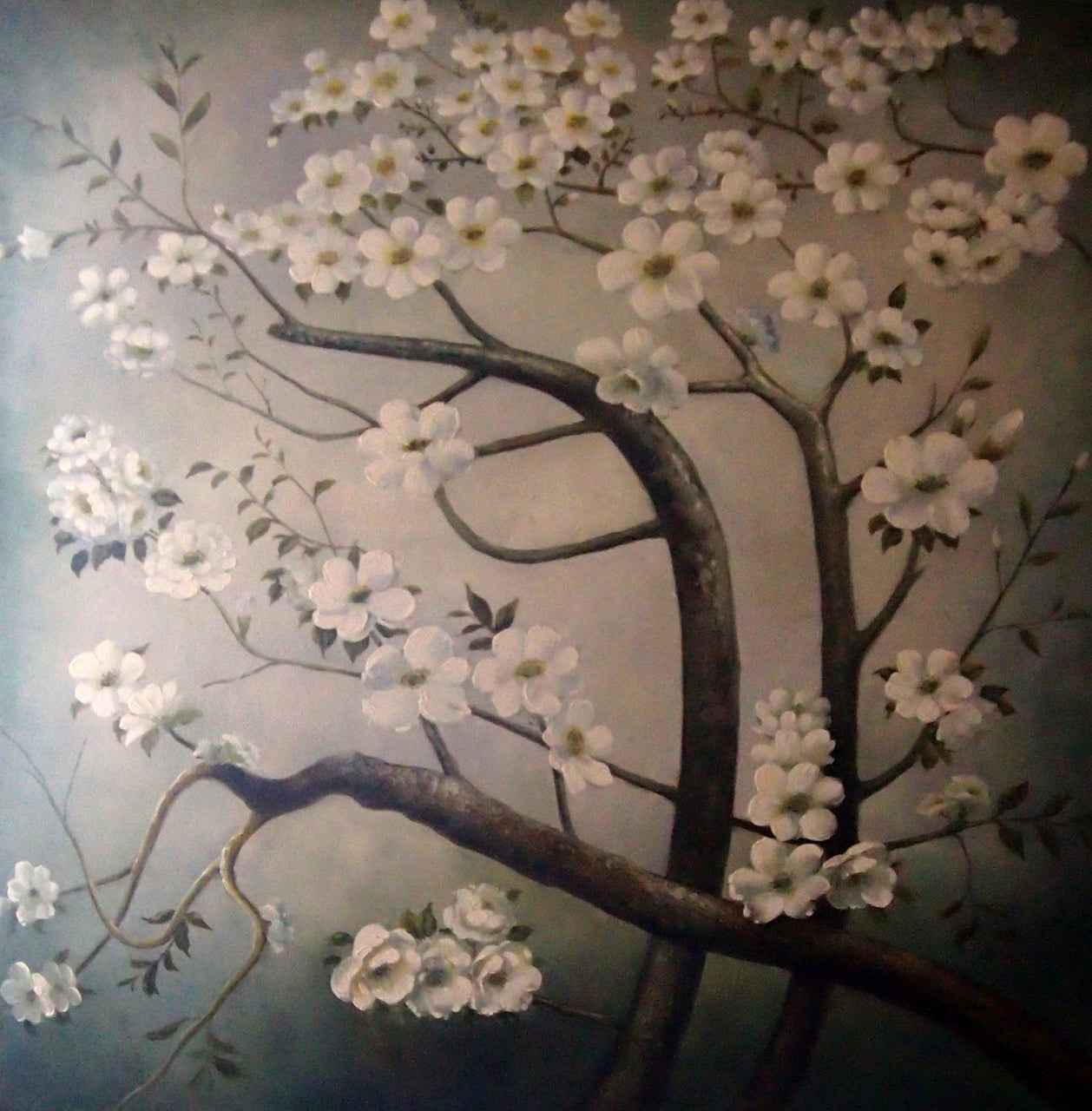 FL4920628 - 48"x48" Original Oil Painting