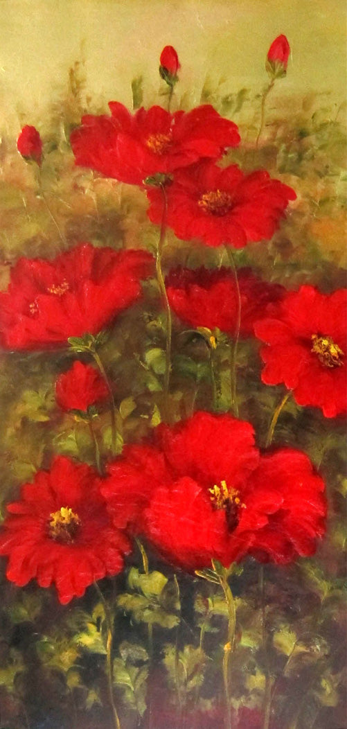 FL5014698 - 24"x48" Original Oil Painting