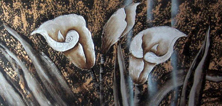 FL5016097 - 24"x48" Original Oil Painting