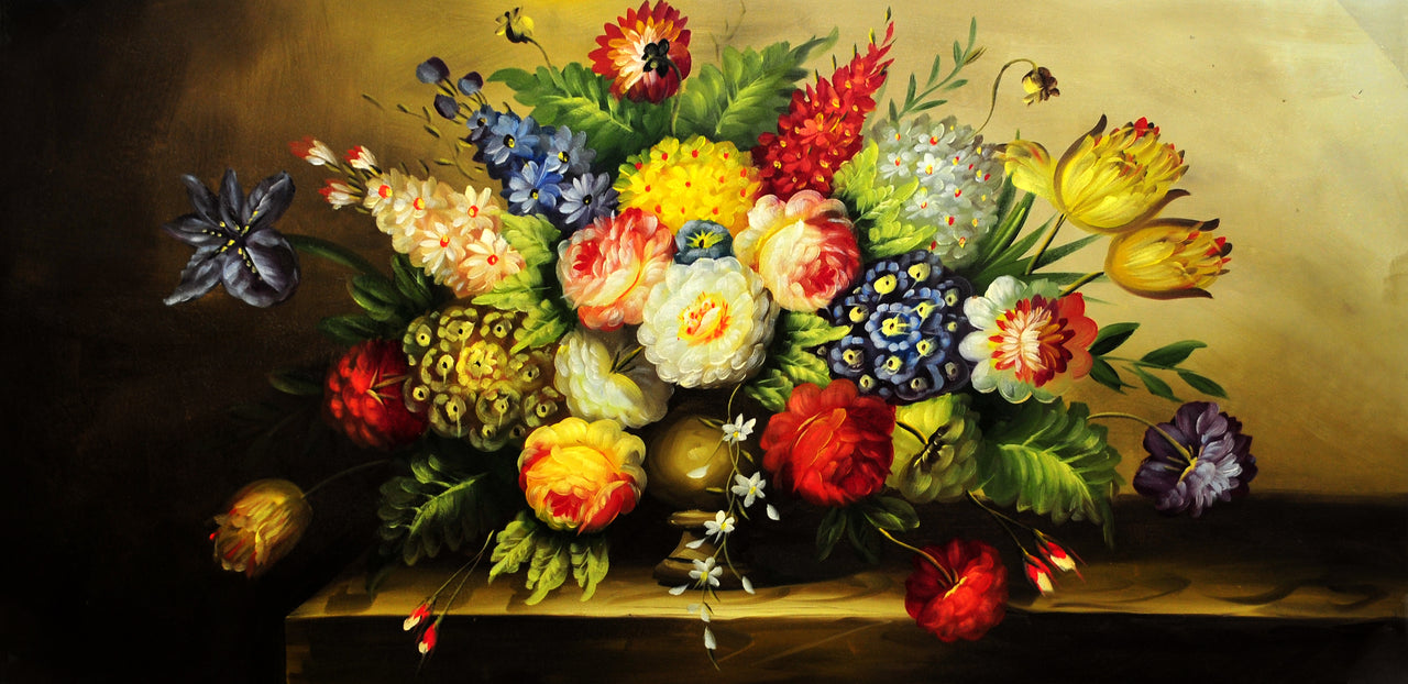 FL5017604 - 24"x48" Original Oil Painting