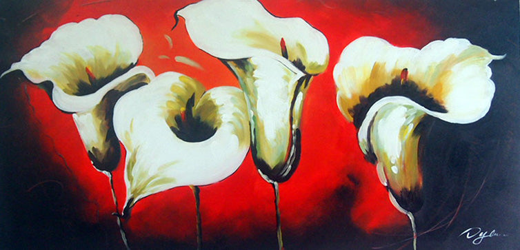 FL5017722 - 24"x48" Original Oil Painting