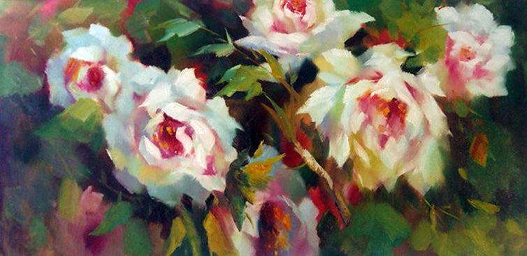 FL5017777 - 24"x48" Original Oil Painting