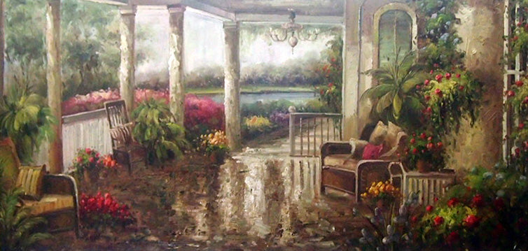 FL6118543 - 30"x60" Original Oil Painting