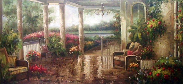 FL6118548 - 30"x60" Original Oil Painting
