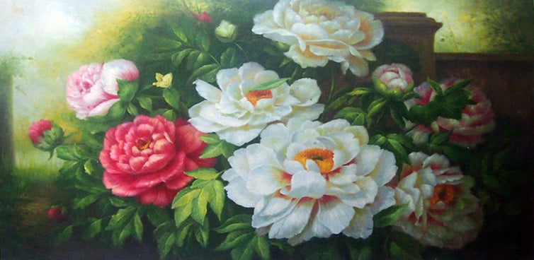 FL6518533 - 32"x65" Original Oil Painting