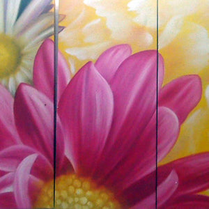 FLTT19316 - Triptych Original Oil Painting