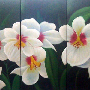 FLTT19319 - Triptych Original Oil Painting