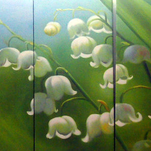 FLTT19320 - Triptych Original Oil Painting