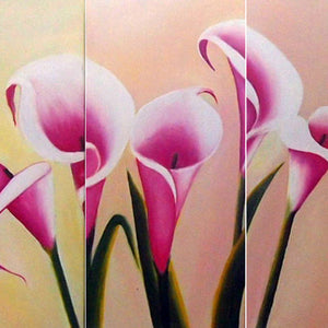 FLTT19332 - Triptych Original Oil Painting