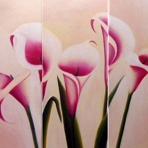 FLTT19335 - Triptych Original Oil Painting