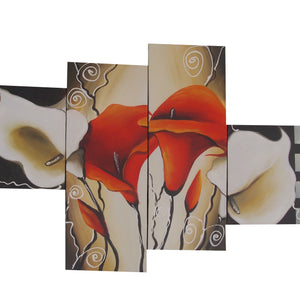 FLTT20462 - Triptych Original Oil Painting