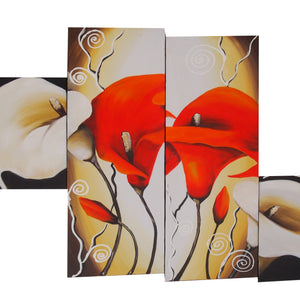 FLTT20463 - Triptych Original Oil Painting