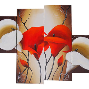 FLTT20523 - Triptych Original Oil Painting