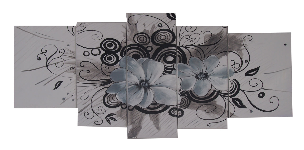 FLTT20526 - Triptych Original Oil Painting