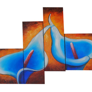 FLTT20535 - Triptych Original Oil Painting