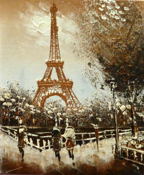 FR1013691 - 08"x10" Original Oil Painting