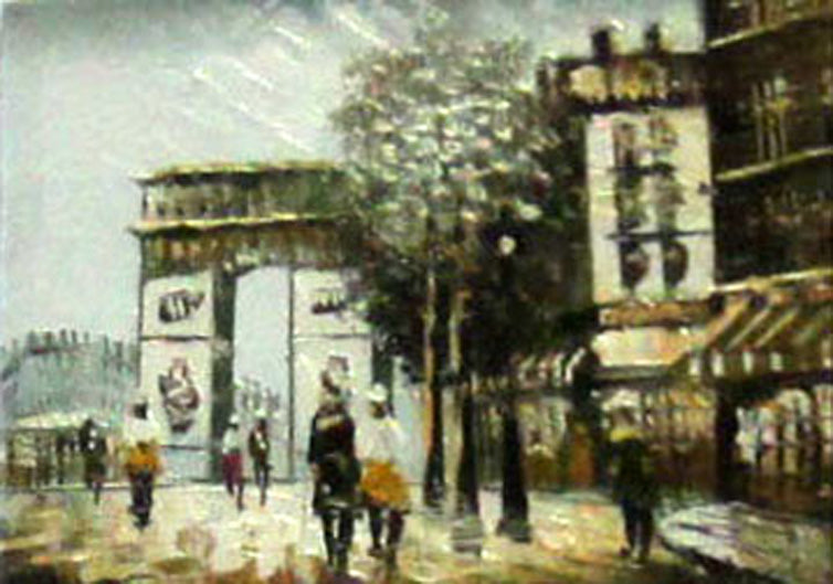 FR1016304 - 08"x10" Original Oil Painting