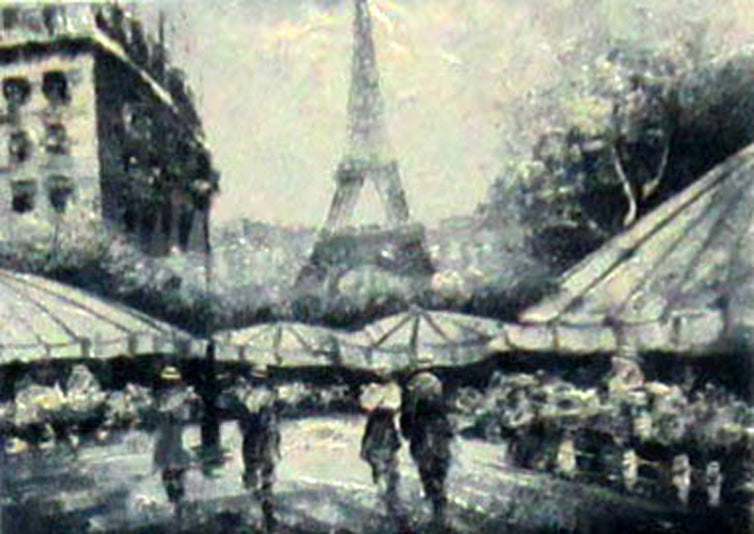 FR1016310 - 08"x10" Original Oil Painting