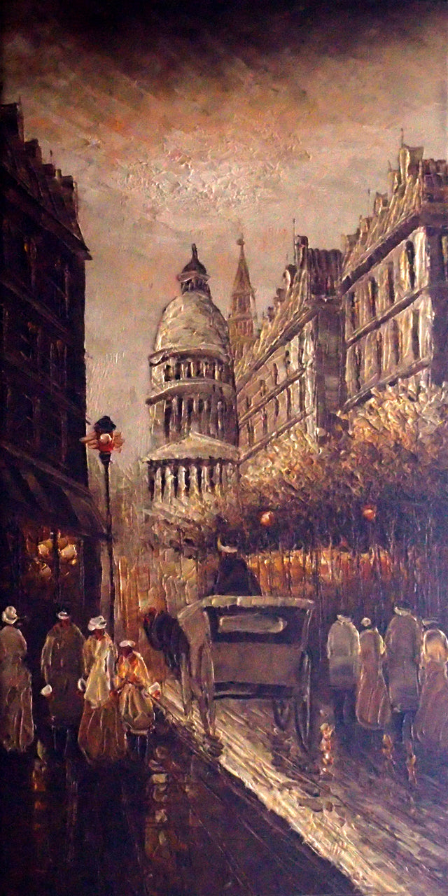 FR2220371 - 12"x24" Original Oil Painting