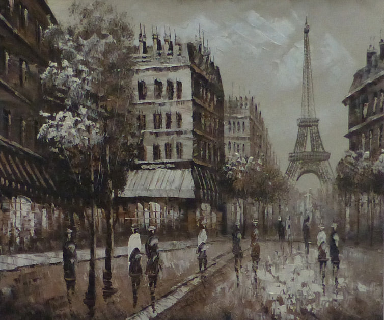 FR2411828 - 20"x24" Original Oil Painting