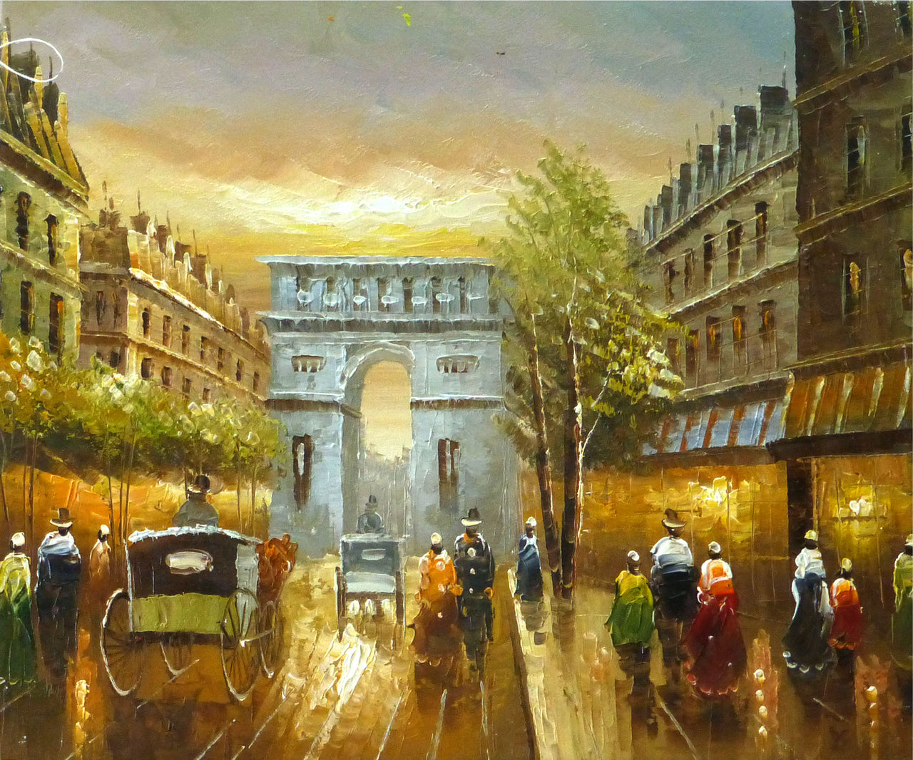 FR2413645 - 20"x24" Original Oil Painting
