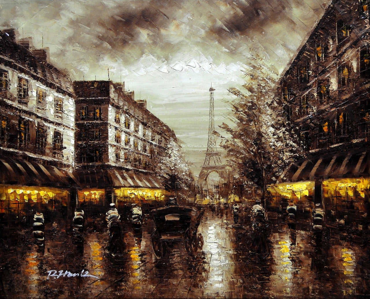 FR2416585 - 20"x24" Original Oil Painting