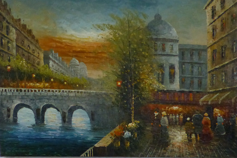 FR3611633 - 24"x36" Original Oil Painting