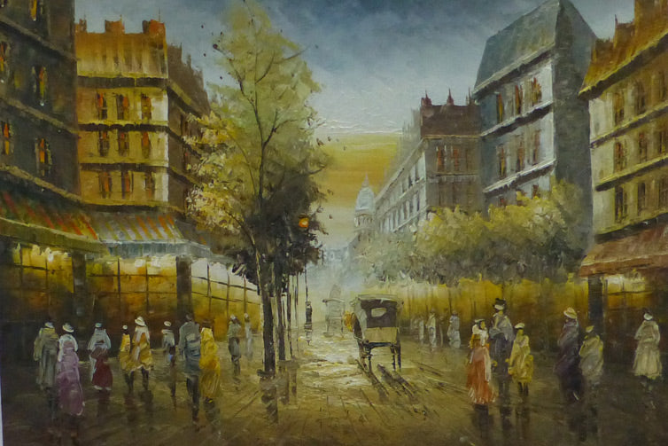 FR3611654 - 24"x36" Original Oil Painting