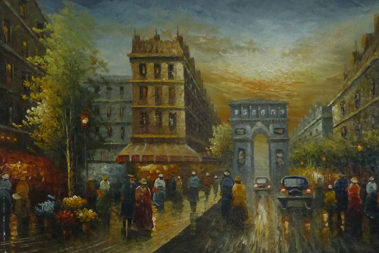 FR3611730 - 24"x36" Original Oil Painting