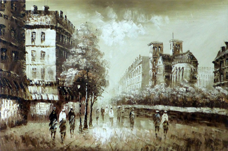 FR3614928 - 24"x36" Original Oil Painting