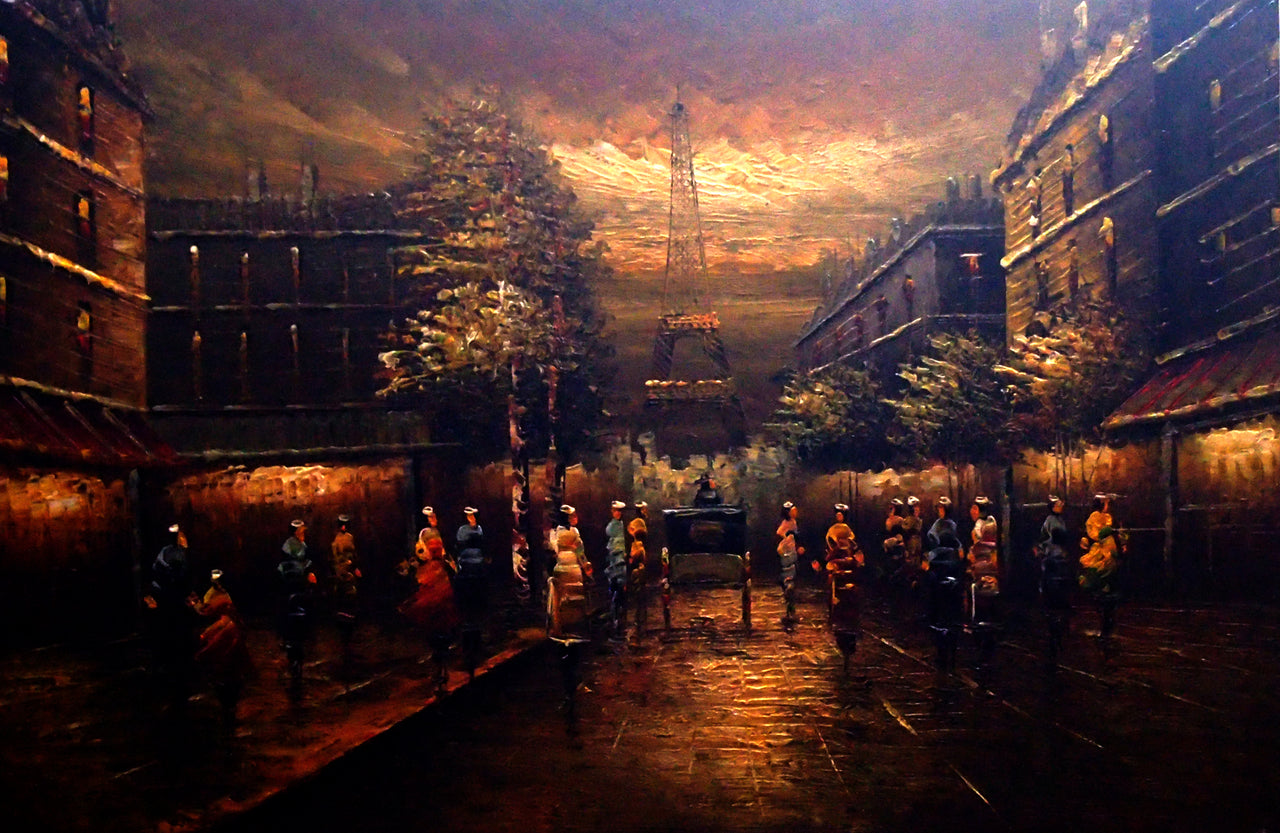 FR3619842 - 24"x36" Original Oil Painting