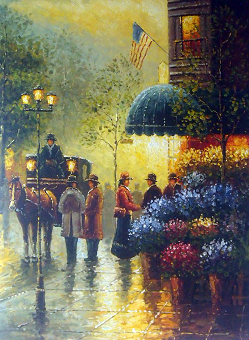 FR4818358 - 36"x48" Original Oil Painting