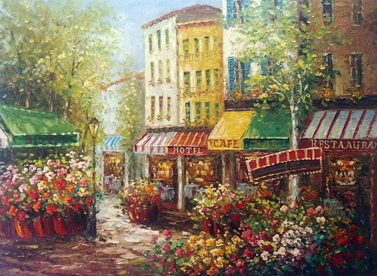 FR4818361 - 36"x48" Original Oil Painting