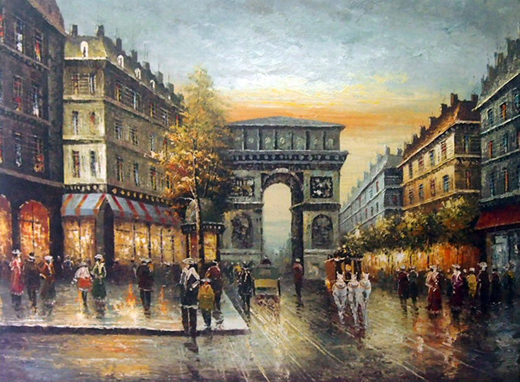 FR4818364 - 36"x48" Original Oil Painting