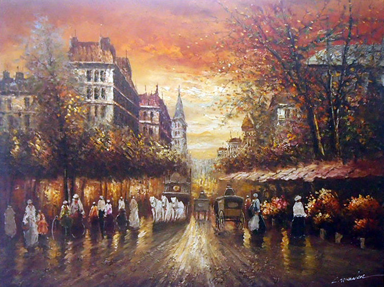 FR4818404 - 36"x48" Original Oil Painting