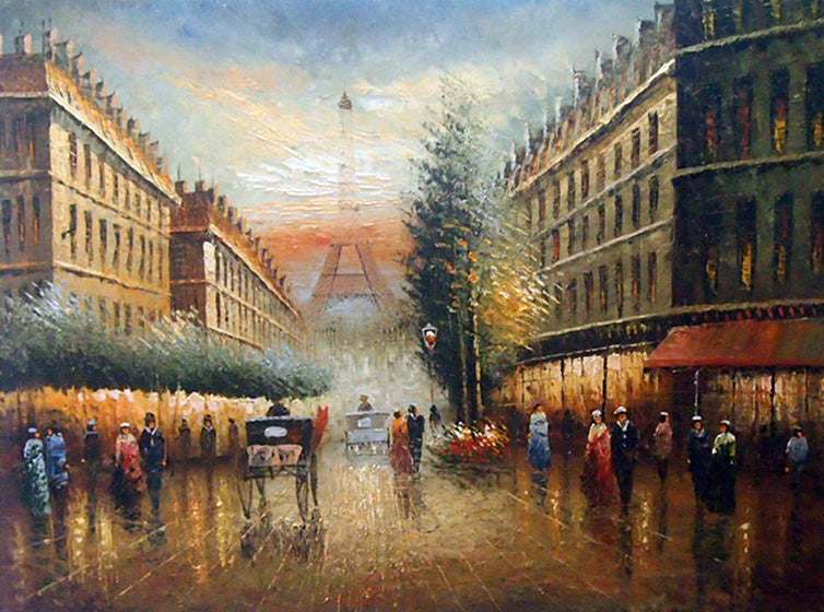 FR4818430 - 36"x48" Original Oil Painting