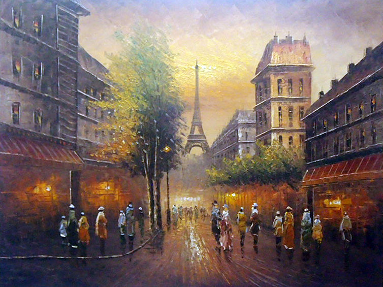 FR4818436 - 36"x48" Original Oil Painting