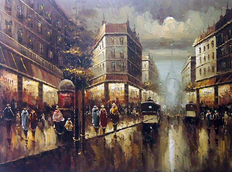 FR4818464 - 36"x48" Original Oil Painting