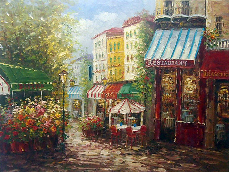 FR4818493 - 36"x48" Original Oil Painting