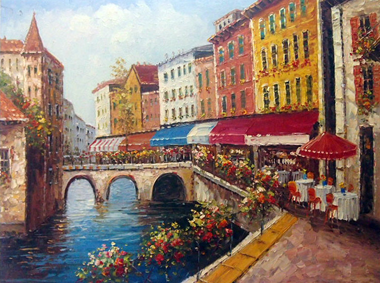 FR4818495 - 36"x48" Original Oil Painting