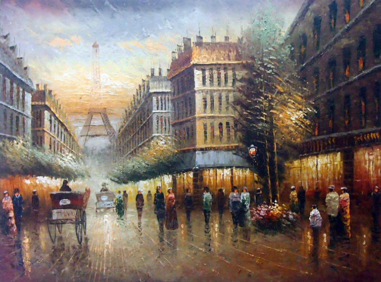 FR4818507 - 36"x48" Original Oil Painting