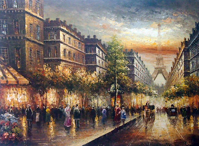 FR4818513 - 36"x48" Original Oil Painting