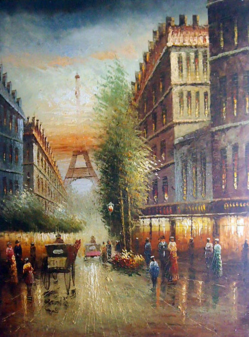 FR4818611 - 36"x48" Original Oil Painting