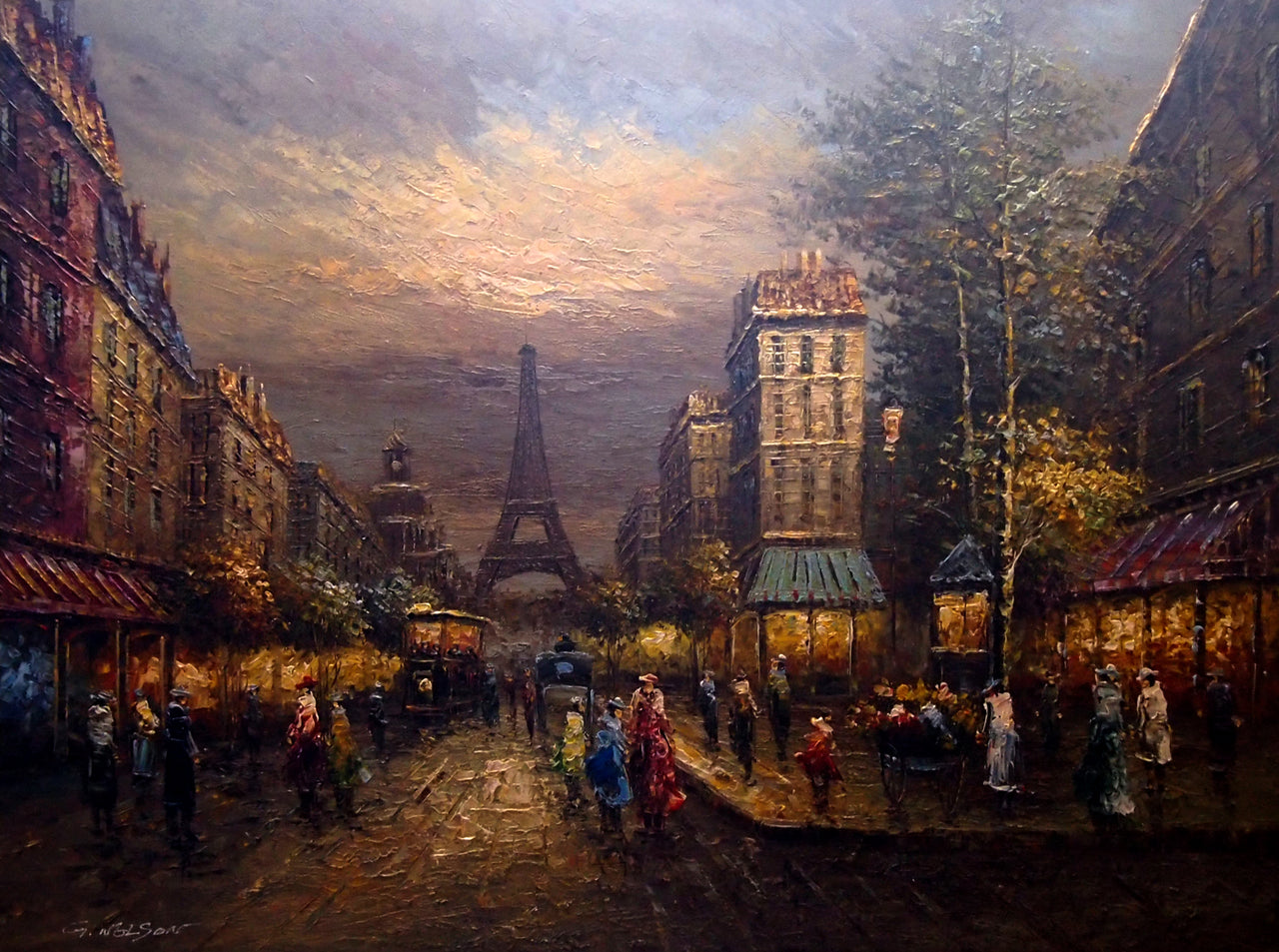 FR4819624 - 36"x48" Original Oil Painting
