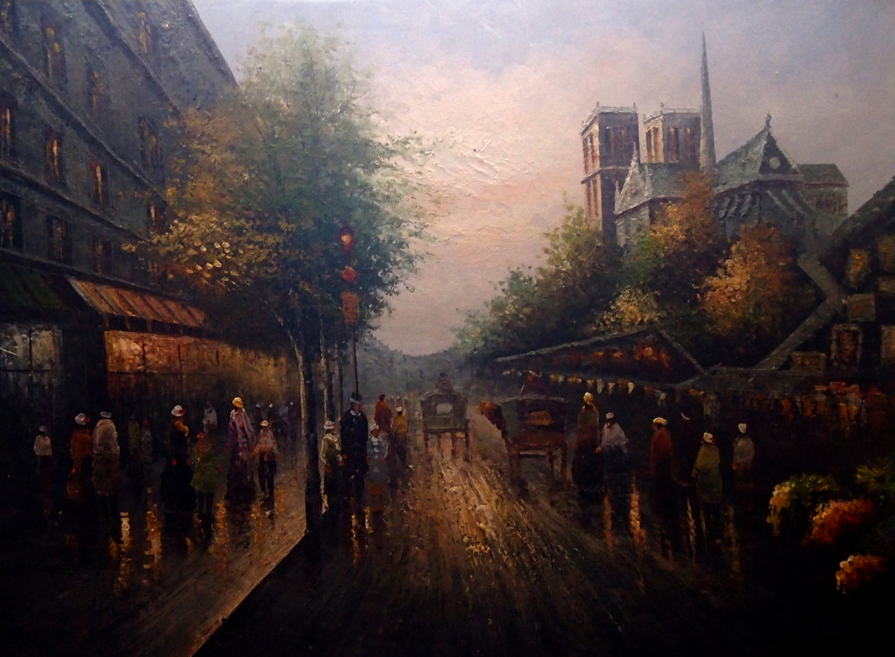 FR4819658 - 36"x48" Original Oil Painting