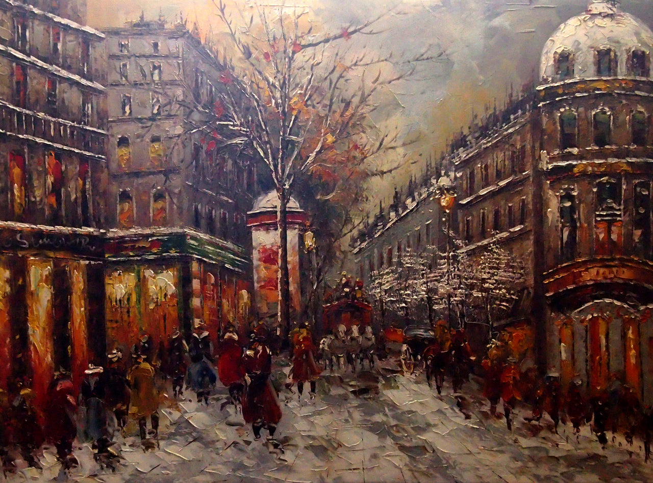 FR4819798 - 36"x48" Original Oil Painting